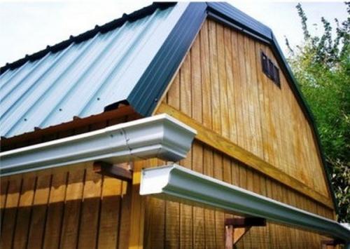 Монтаж водосточной системы на готовую крышу. 8 способов установить водостоки, если крыша уже покрыта