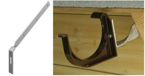 Монтаж водосточной системы на готовую крышу. 8 способов установить водостоки, если крыша уже покрыта