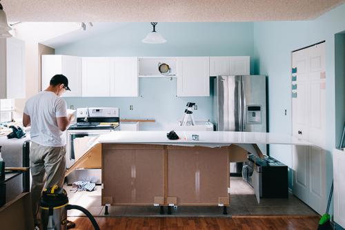 Установка кухни