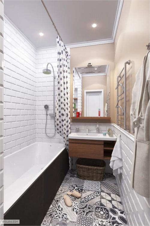 Как сделать бюджетный ремонт ванной комнаты. Окрашивание 14 Как сделать бюджетный ремонт ванной комнаты. Окрашивание 14