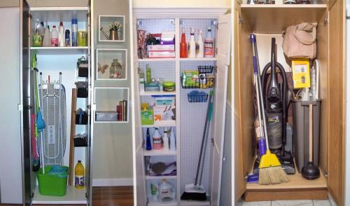 Как хранить инструменты для уборки в ограниченном пространстве. В каких условиях хранить