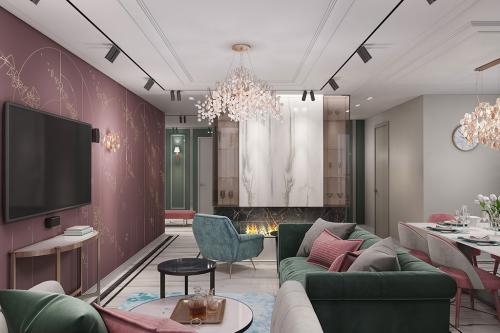 Использование перегородок в однокомнатной квартире. Преимущества и недостатки зонирования 18