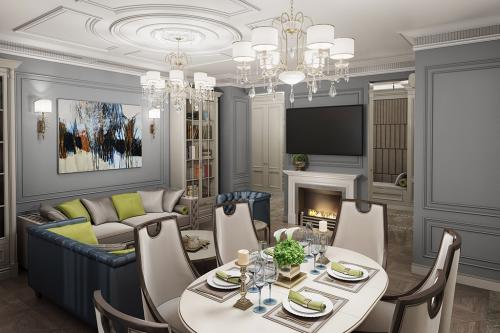 Использование перегородок в однокомнатной квартире. Преимущества и недостатки зонирования 19