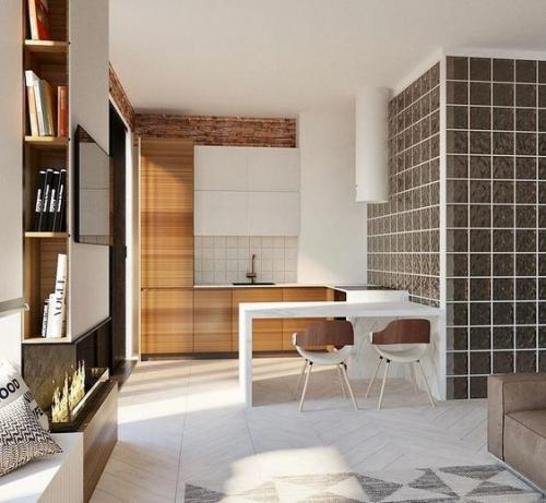 Объединение комнаты и кухни. Дизайн современной кухни-гостиной: 10 важных правил