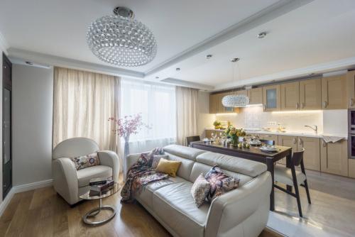 Разделение пространства: практические советы по отделению кухни от гостиной 26