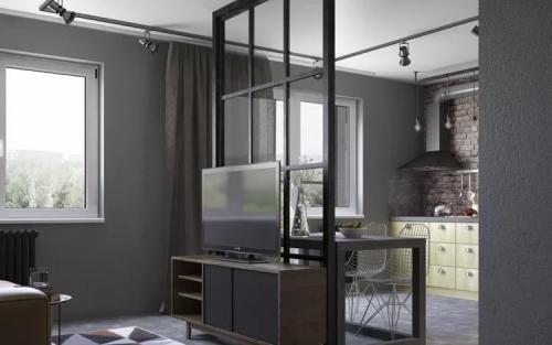 Разделение пространства: практические советы по отделению кухни от гостиной 16