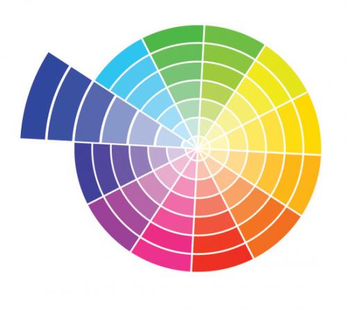 Сочетание цветов в интерьере гостиной