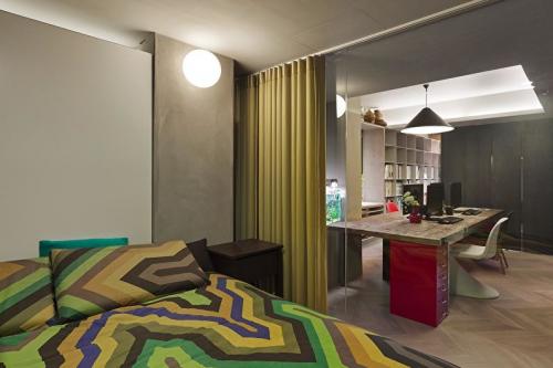 Дизайн зонирования однокомнатной квартиры. Принципы разделения 03 Дизайн зонирования однокомнатной квартиры. Принципы разделения 03