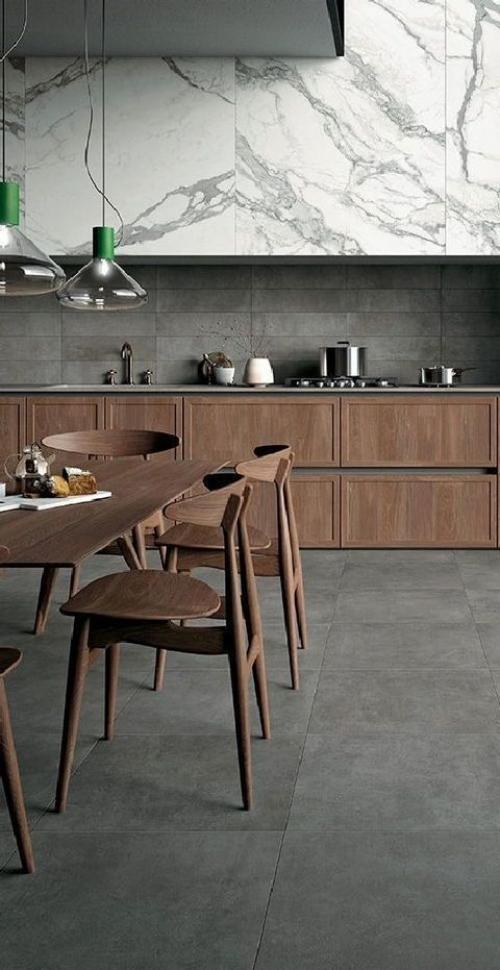 Кухня бежевая с серым. 105 самых стильных интерьеров кухни в серых тонах