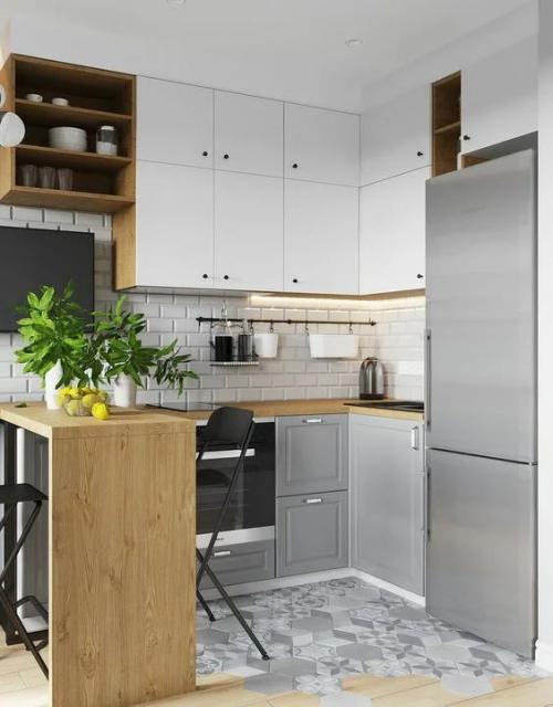 Кухня бежевая с серым. 105 самых стильных интерьеров кухни в серых тонах