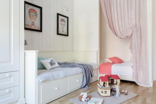 Детская комната для двоих разнополых детей школьников. Дизайн детской комнаты для разнополых детей (90 фото)