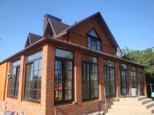 Облицовка дома из пеноблоков кирпичом. Возведение стен с облицовкой кирпичом 03 Облицовка дома из пеноблоков кирпичом. Возведение стен с облицовкой кирпичом 03