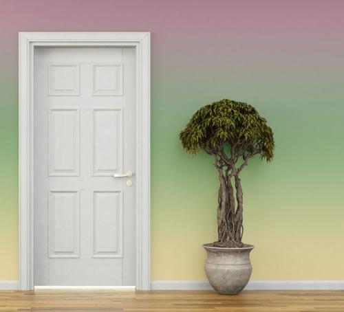 Какие способы можно использовать для создания эффекта глубины на стенах в прихожей и коридоре.  Умелый подбор цветовой палитры