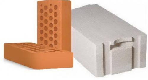 Стена из газобетона и кирпича. Кирпич и газобетон: сравнительный анализ свойств материалов, и варианты использования их при строительстве