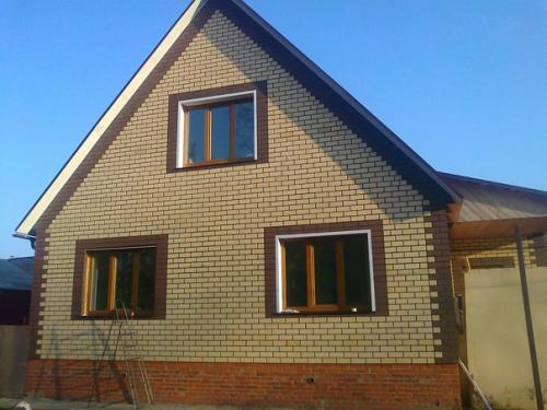 Как обложить дом кирпичом своими руками. Технология облицовки дома кирпичом своими руками