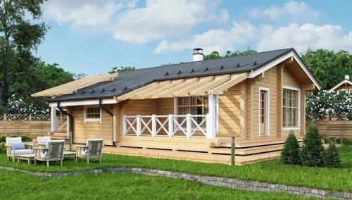 Строительство стен бани из клееного бруса. Проектирование бани из клееного бруса 02