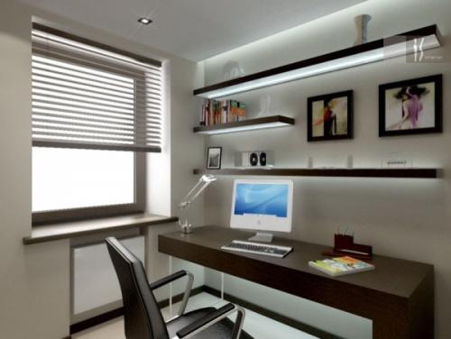 Дизайн кабинета в стиле Минимализм: основные принципы и вдохновение 12 Дизайн кабинета в стиле Минимализм: основные принципы и вдохновение 12