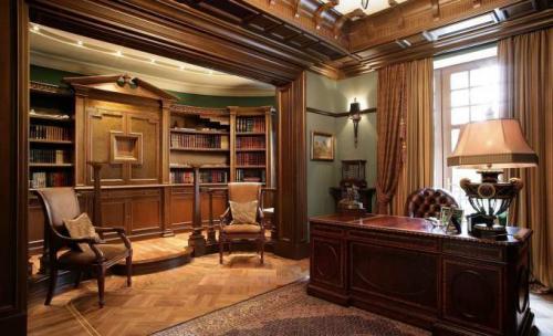 Как выбрать подходящую мебель для маленького кабинета. №6. Цвет и стиль мебели