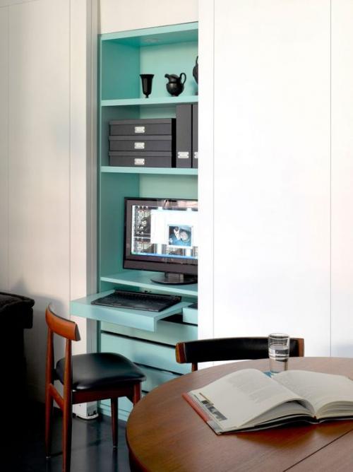 Рабочая Зона в Однокомнатной квартире. Как организовать удобное рабочее место (даже в маленькой квартире)