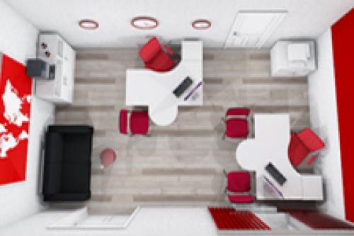 Как обустроить комфортный кабинет в маленькой комнате: советы и идеи 26 Как обустроить комфортный кабинет в маленькой комнате: советы и идеи 26