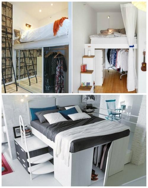 Как совместить рабочее пространство с хранением необходимых вещей в небольшом кабинете.  Создание супервместительного подиума