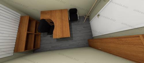 Как обустроить комфортный кабинет в маленькой комнате: советы и идеи 21 Как обустроить комфортный кабинет в маленькой комнате: советы и идеи 21