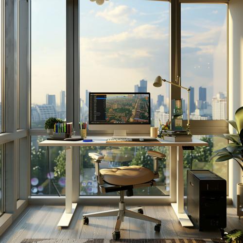 Небольшой кабинет в частном доме: как создать уютное рабочее пространство 01