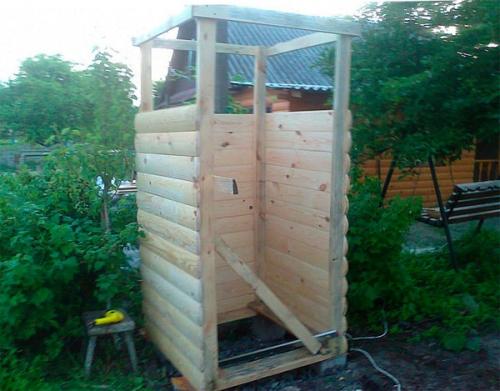 Летний душ в частном доме своими руками. Летний душ: чертежи, размеры, фото