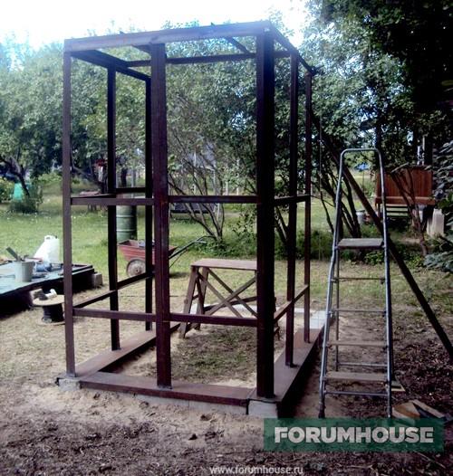 Бюджетный летний душ своими руками. Как построить летний душ с раздевалкой и уличным рукомойником