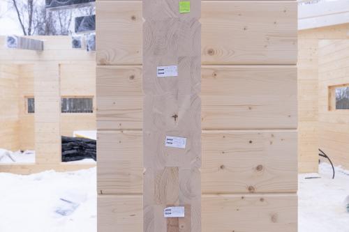 Клееный брус через 10 лет. 5 лет эксплуатации дома из клееного бруса