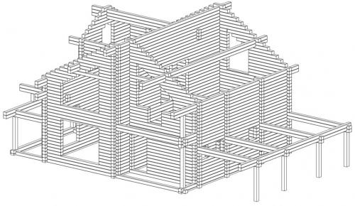 Домокомплект из клееного бруса для самостоятельной сборки. Что представляет собой комплект дома