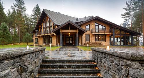 Лучшие дома из клееного бруса. Особенности клееного бруса: цена и характеристики материала