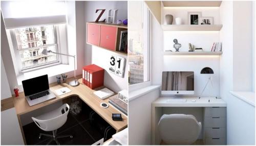 Какие идеи для украшения рабочего места подходят для малогабаритных помещений.  С чего стоит начинать оформление домашнего офиса в традиционном доме или квартире