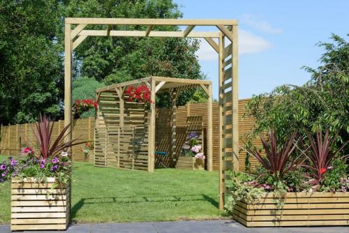 Во дворе арки. Садовая арка — советы и инструкции по постройке своими руками (120 фото-идей)