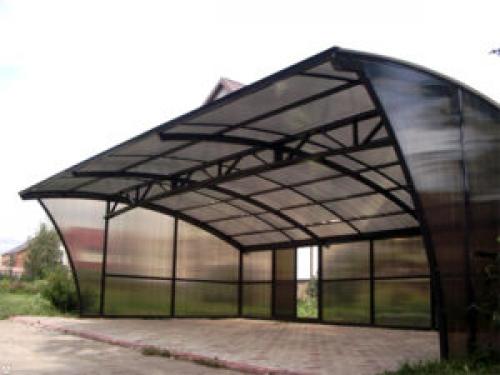 Чем обшить навес внутри. Как сделать закрытый навес