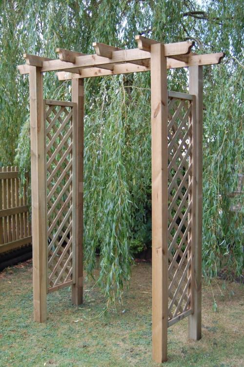 Во дворе арки. Садовая арка — советы и инструкции по постройке своими руками (120 фото-идей)