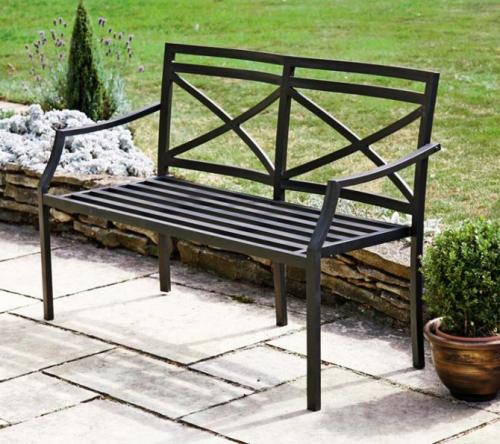 Чертежи скамеек из профильной трубы схемы. Описание и размеры