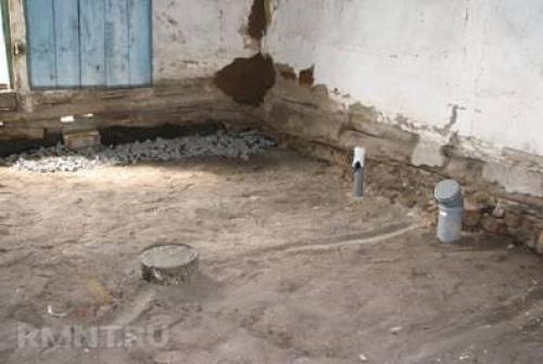 Ремонт пола в доме с деревянными перекрытиями. Капитальный ремонт 03