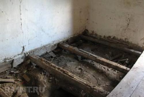 Ремонт пола в доме с деревянными перекрытиями. Капитальный ремонт 01 Ремонт пола в доме с деревянными перекрытиями. Капитальный ремонт 01