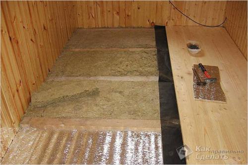 Утепление пола в деревянном доме сверху. Выбор утеплителя 06 Утепление пола в деревянном доме сверху. Выбор утеплителя 06