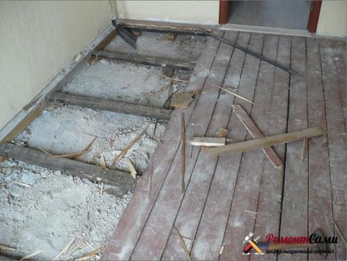 Бюджетный ремонт деревянного пола. Капитальный ремонт старого деревянного пола: с чего начать и чем закончить