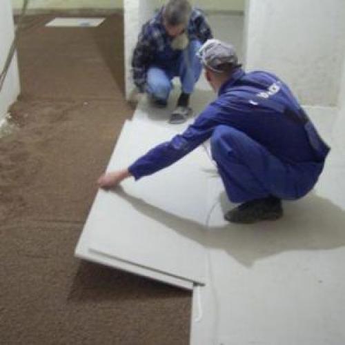 Поднять просевшие полы без разборки. Способы поднятия пола