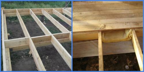 Пол каркасного дома своими руками. Устройство пола в каркасном доме или пошаговая инструкция по монтажу пирога пола каркасного дома