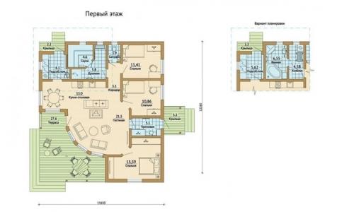 Шикарный домик для большой семьи. 03