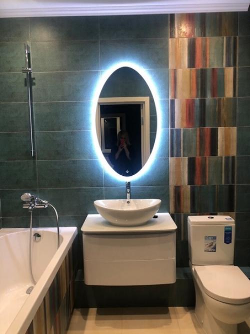 Долго подбирала плитку для своего санузла и наконец выбрала так сказать эксклюзивное сочетание.