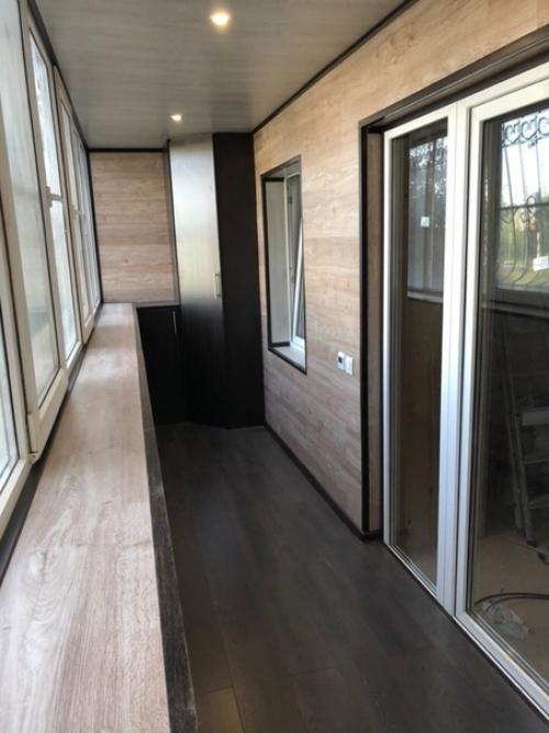 Завершили ремонт на лоджии. 03