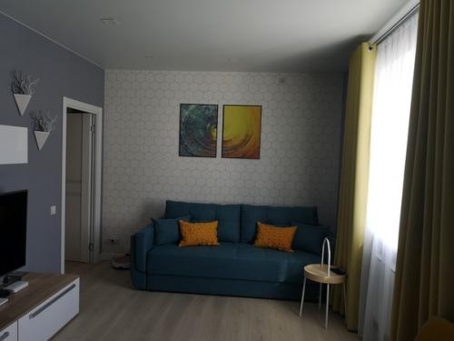 Симпатичный ремонт в квартире в современном стиле. 05