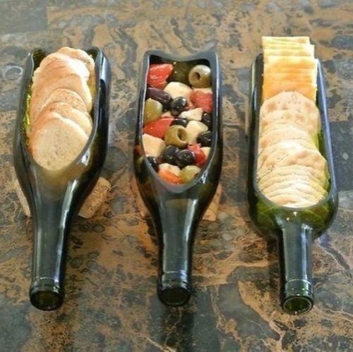 Как круто можно использовать старые стеклянные бутылки. 02