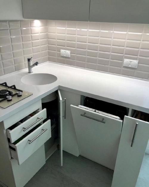 Маленькая, но очень симпатичная кухня. 04