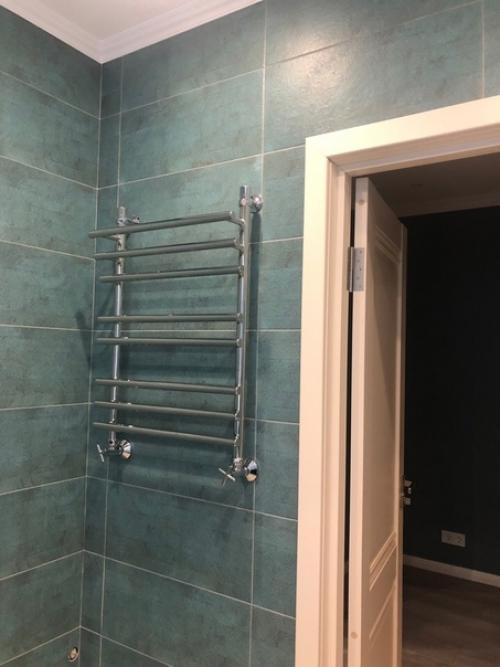 Долго подбирала плитку для своего санузла и наконец выбрала так сказать эксклюзивное сочетание. 02